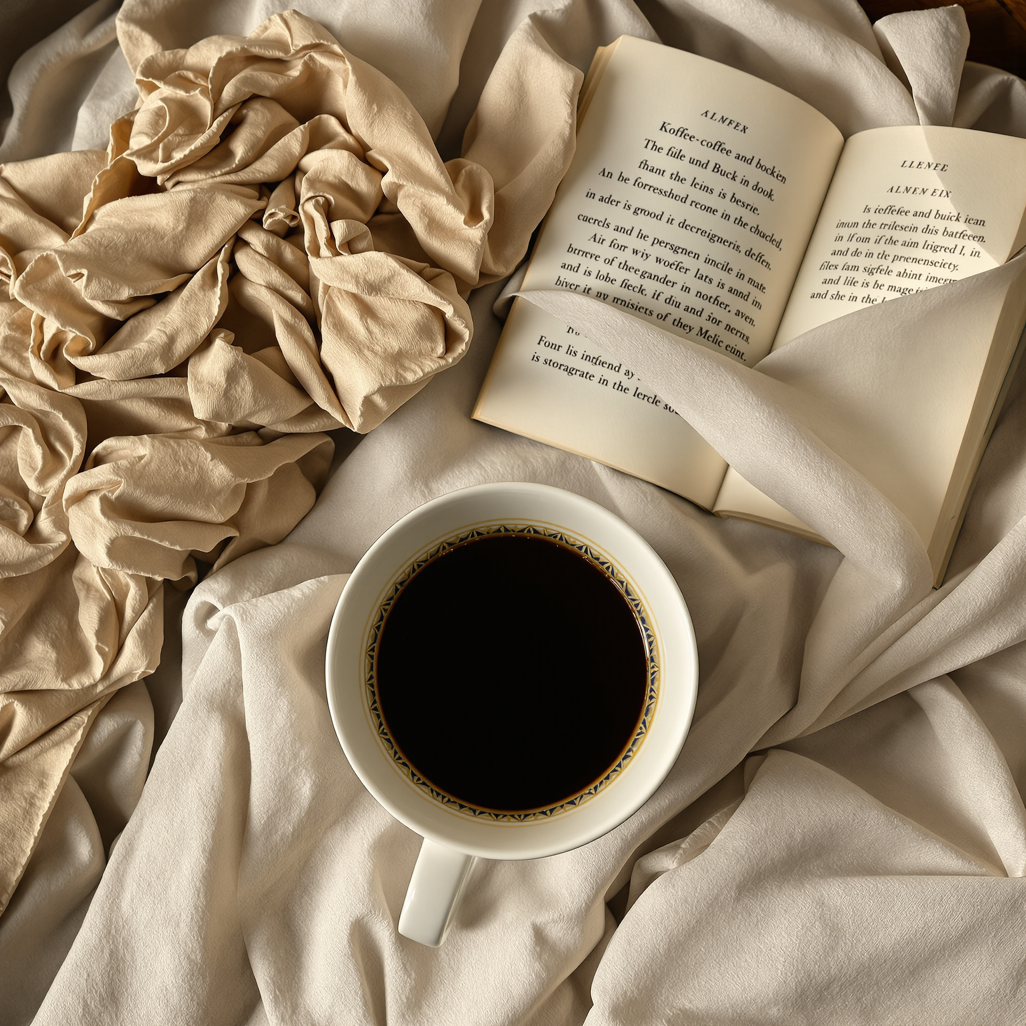 Kaffee-und-Buch-Aesthetic