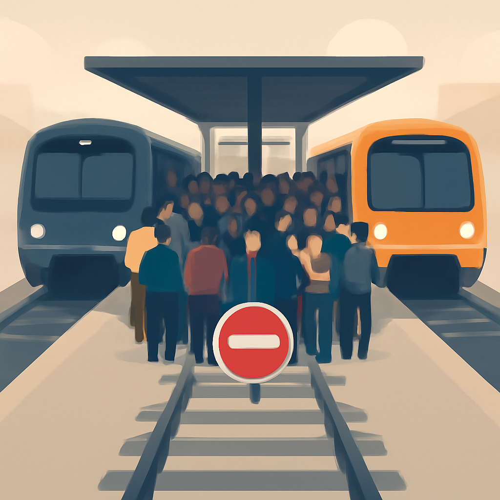 Station capacity bottleneck